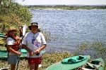 Getting ready to kayak the upper Zambezi