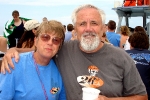 Chris and Tracy on way to dive Molokini in Hawaii 2007